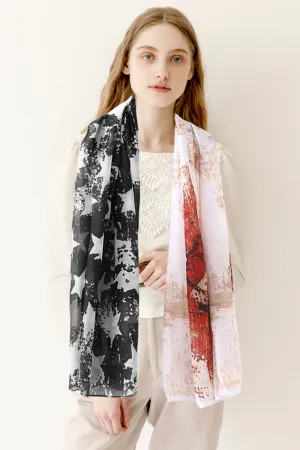Patriotic scarf