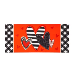 Patterned Heart Sassafras Switch Mat