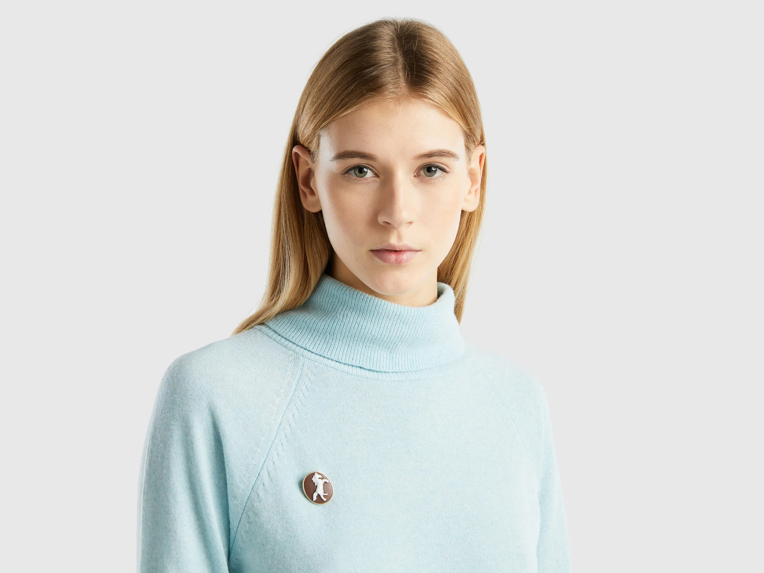 Patterned Pin Brooch