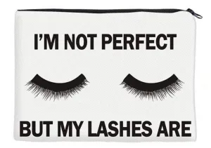 Perfect White Makeup Bag