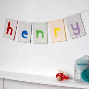 Personalised bunting large sized