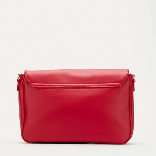 Pierre Cardin Adele Flapover Crossbody Bag Black