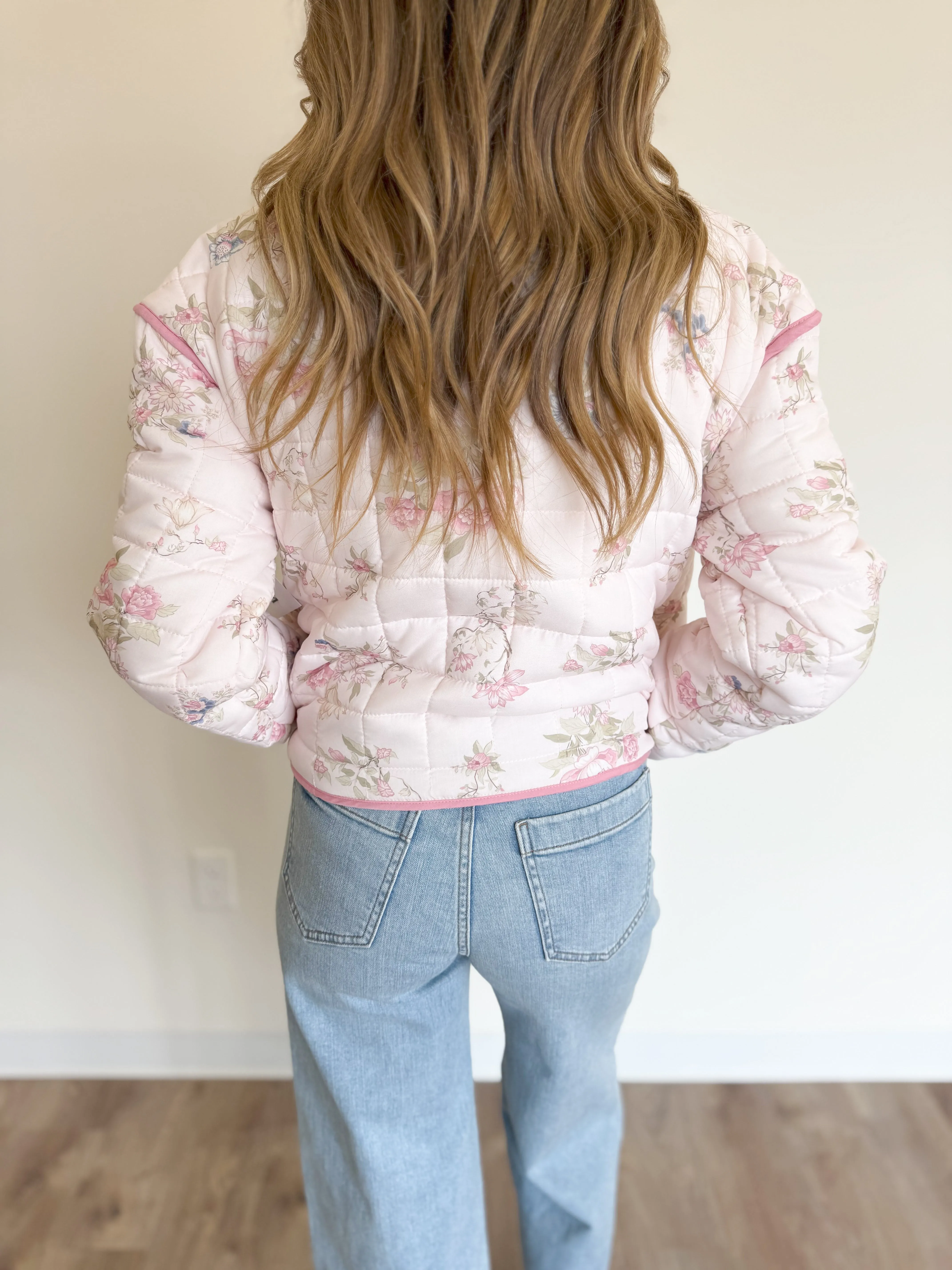 Pippa Floral Quilted Jacket