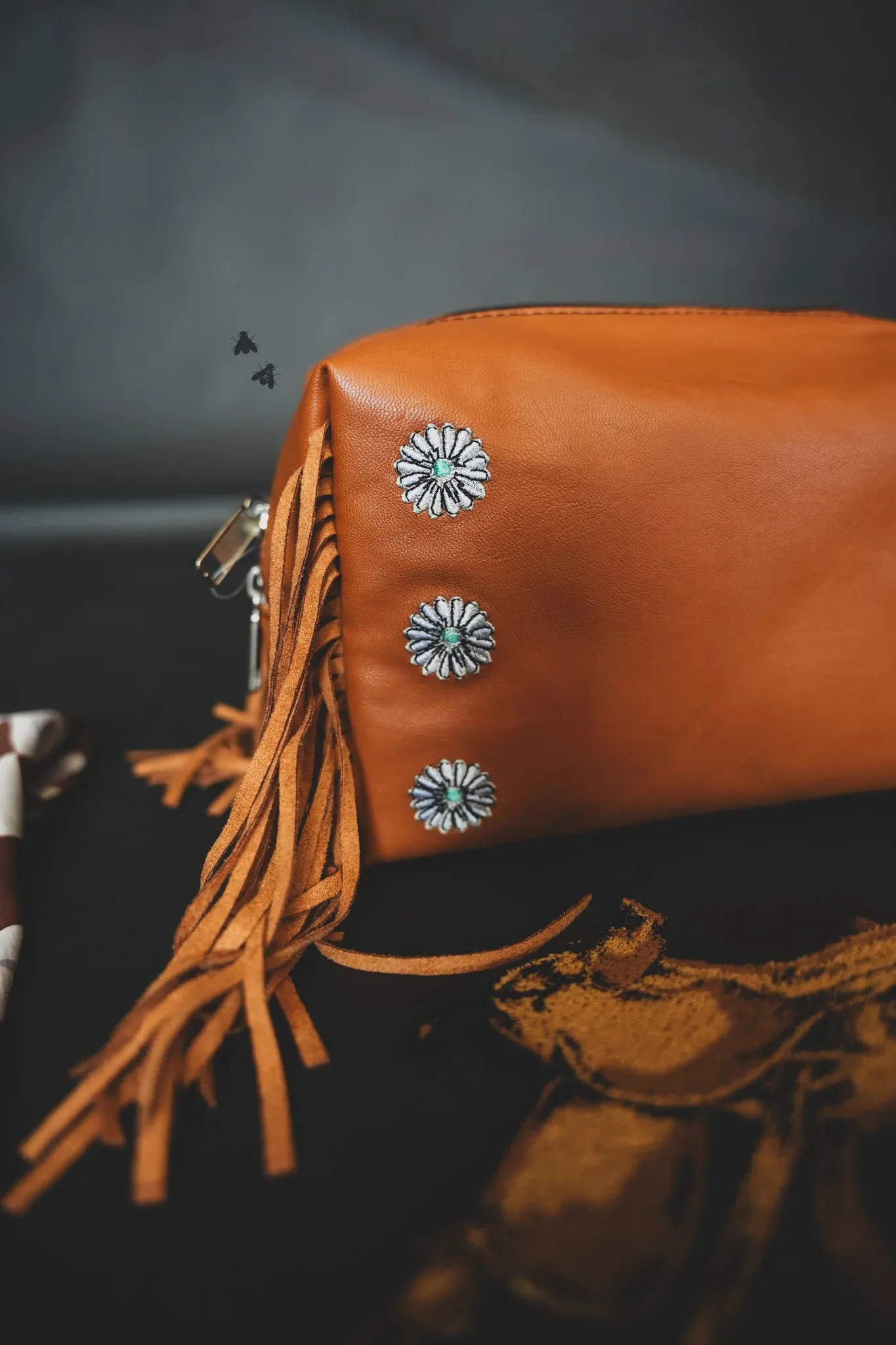 PISTOL PACKIN * SPUR COSMETIC BAG