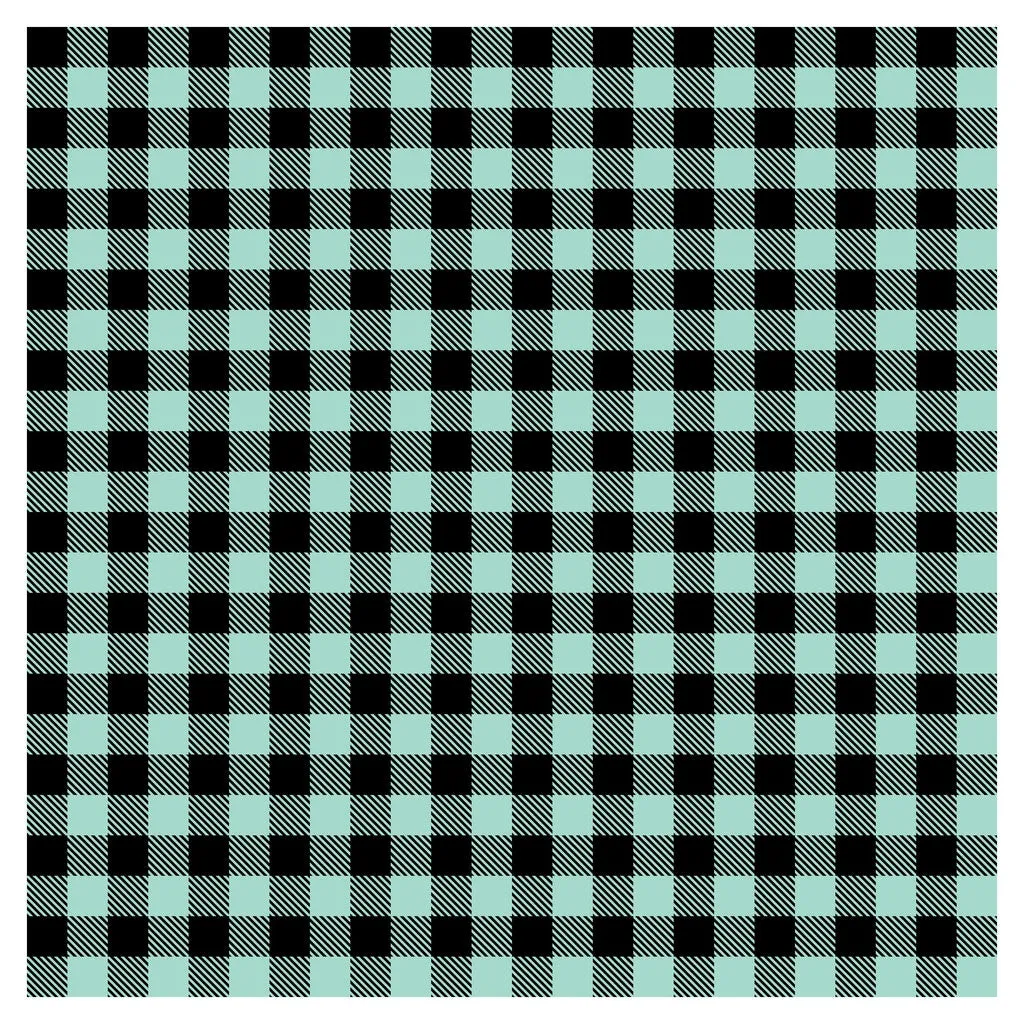 Plaidmania Printed Vinyl Sheet