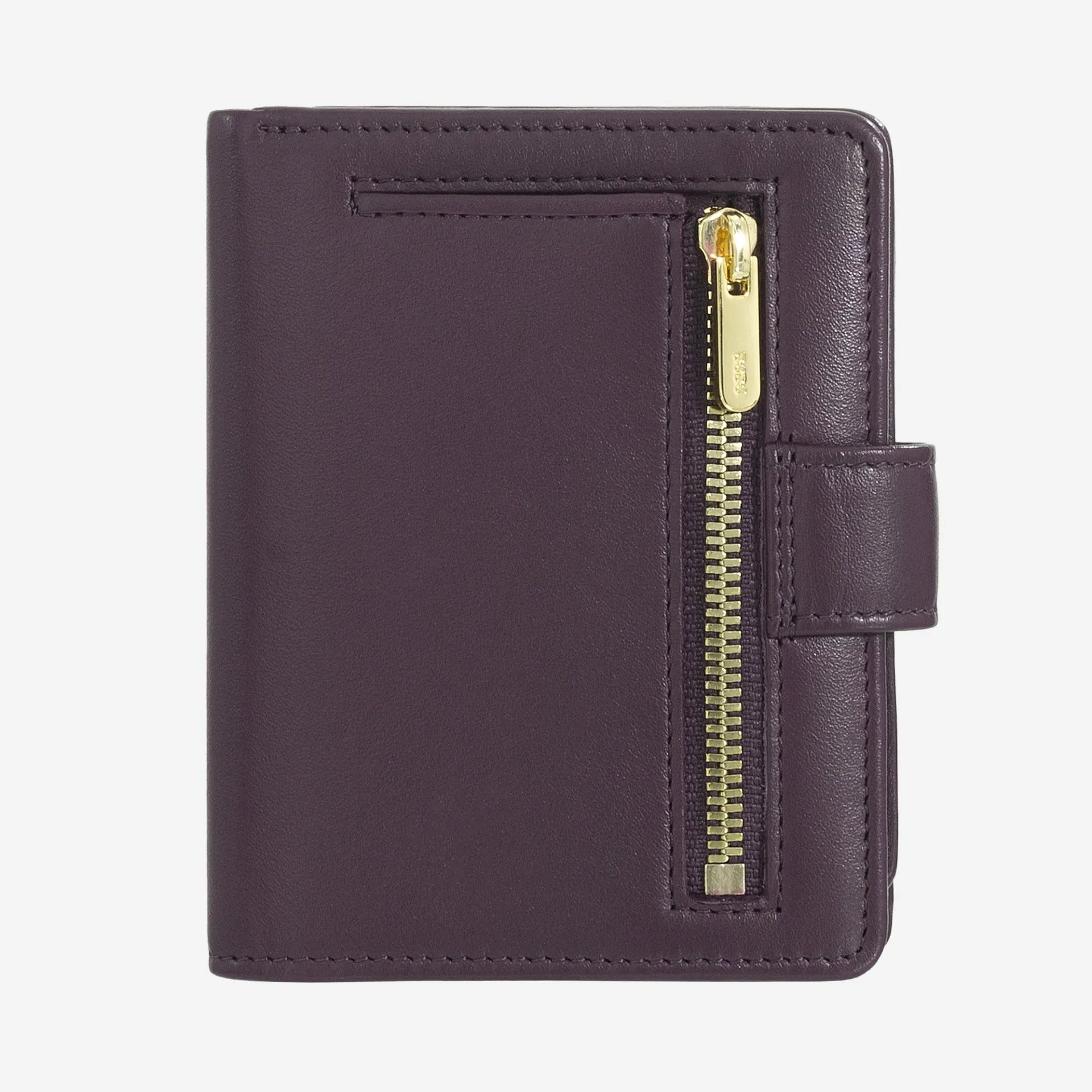 Portafoglio Piccolo da Donna Dudu Bags Bilbao in Pelle Colorful con RFID Deep Purple