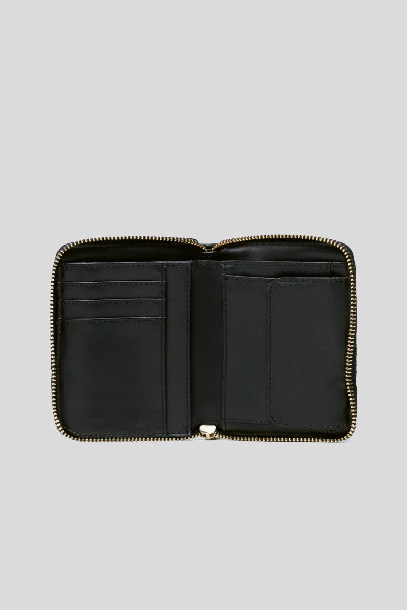 Portafoglio Quilted Pu - Nero