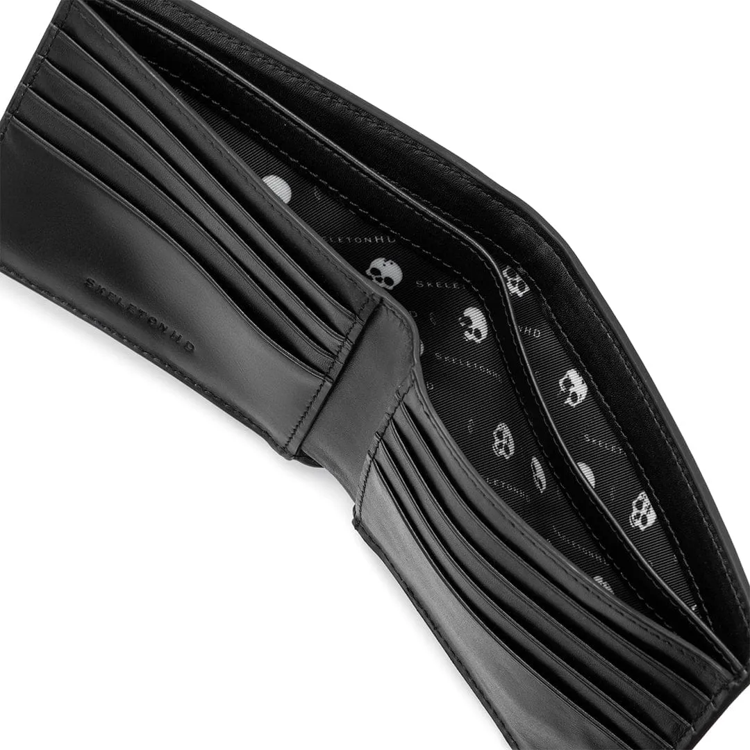 Portefeuille avec protection rfid en cuir