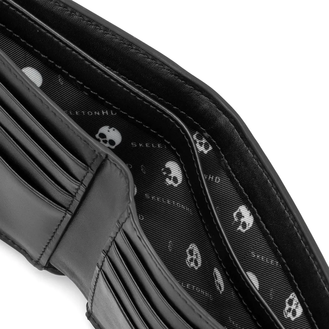 Portefeuille avec protection rfid en cuir