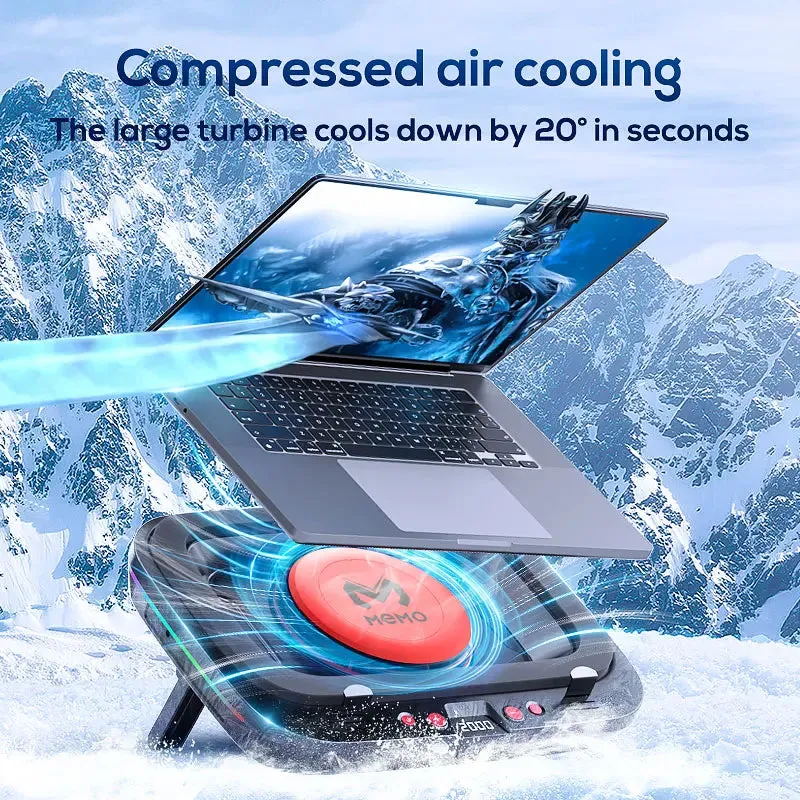 Powerful Gaming Laptop Cooling Stand - Fan