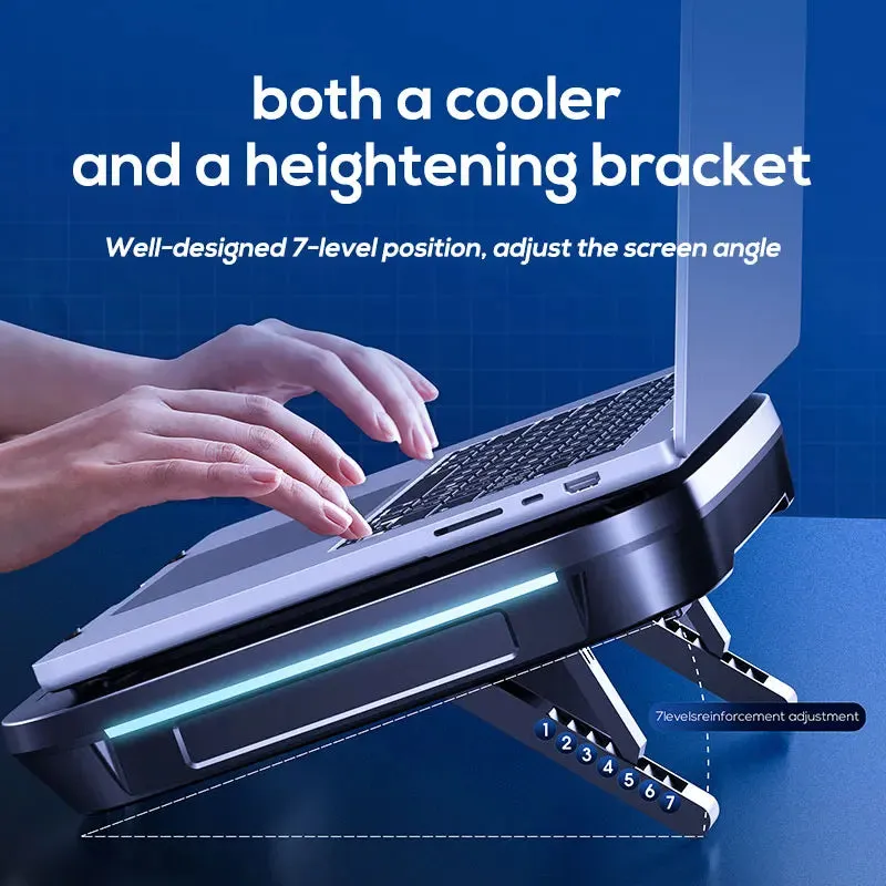 Powerful Gaming Laptop Cooling Stand - Fan