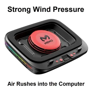 Powerful Gaming Laptop Cooling Stand - Fan