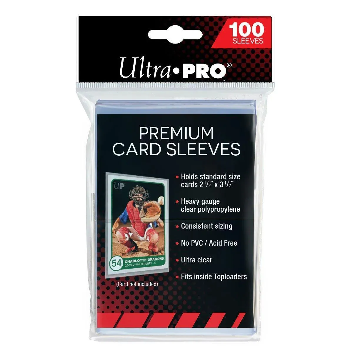 Premium Card Sleeves 100 pcs (2-1/2" X 3-1/2")