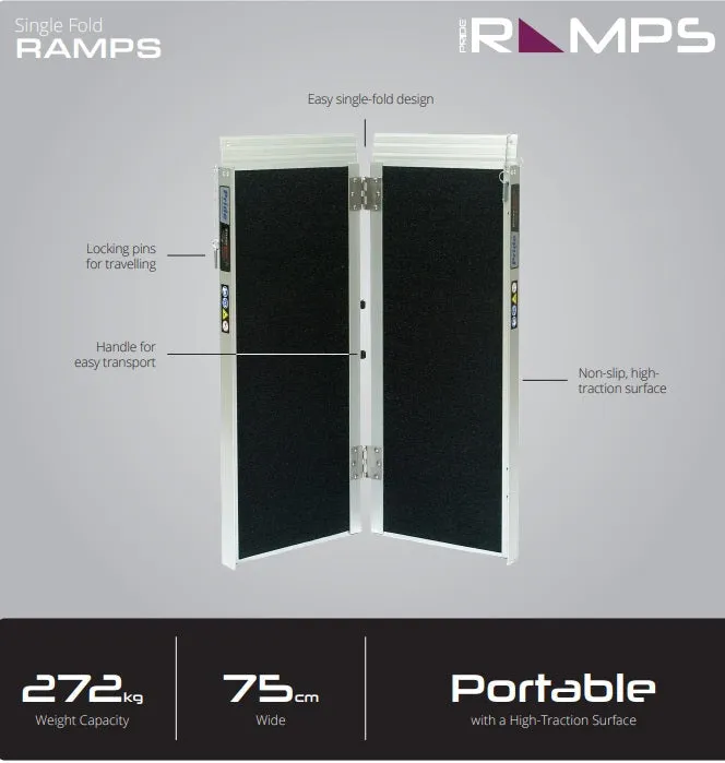 Pride Single Fold Ramps