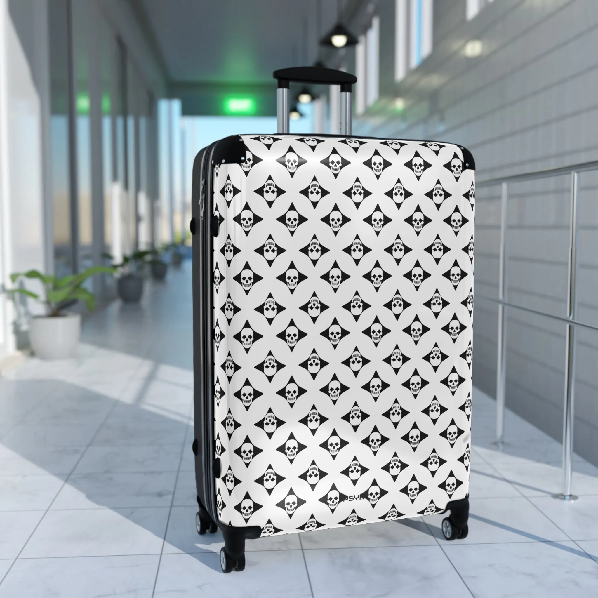 PSYK Skull Suitcases