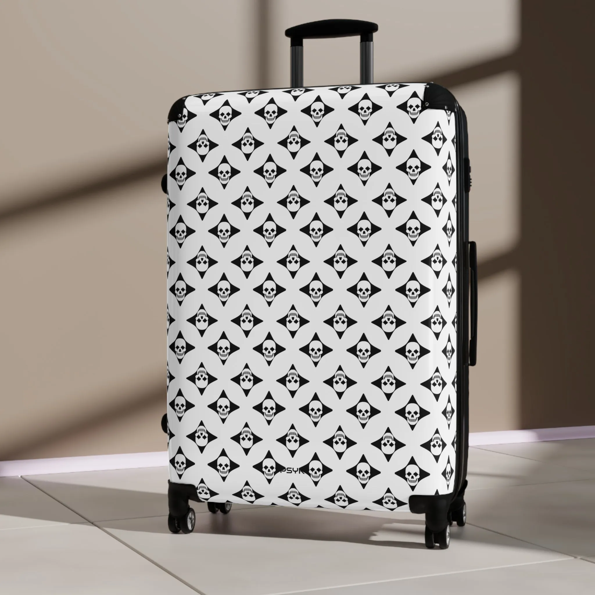 PSYK Skull Suitcases