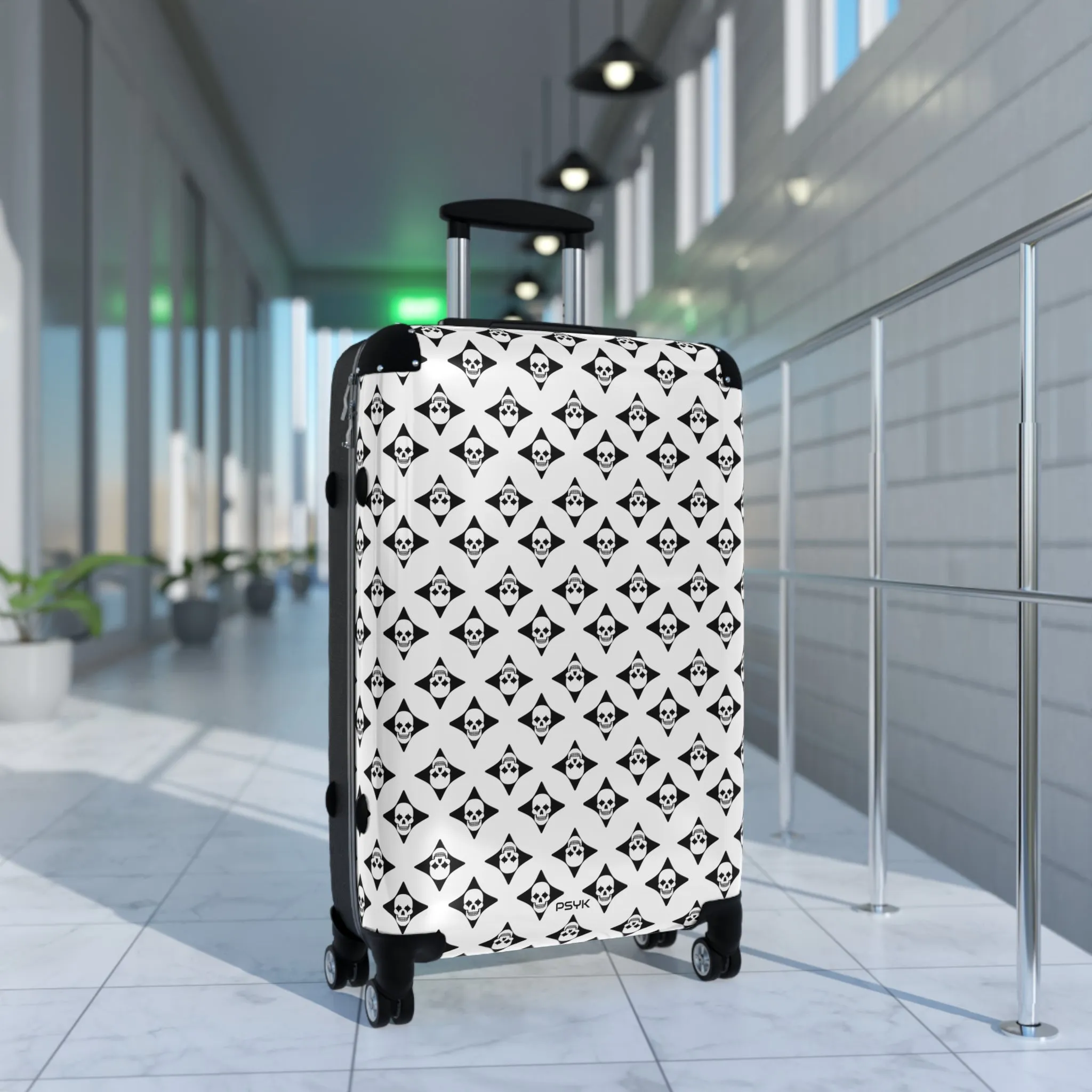 PSYK Skull Suitcases