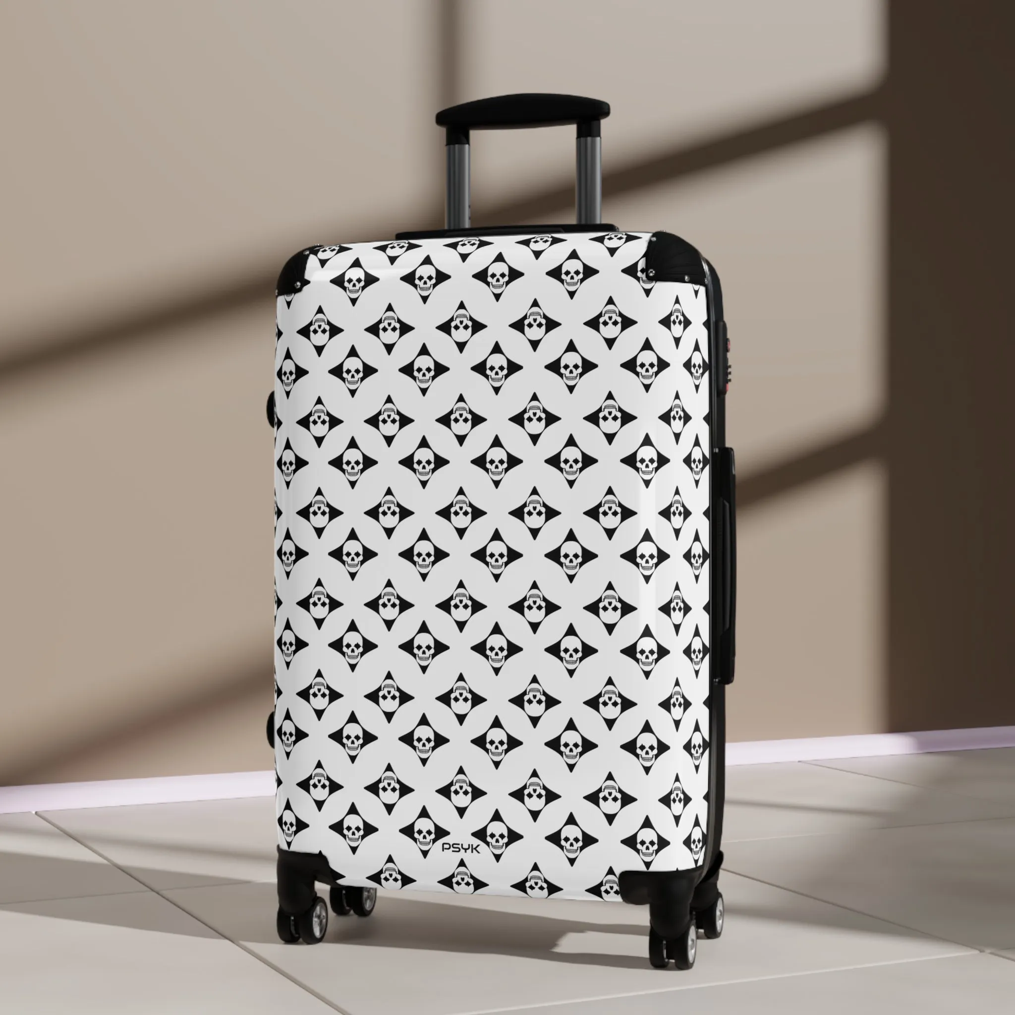 PSYK Skull Suitcases