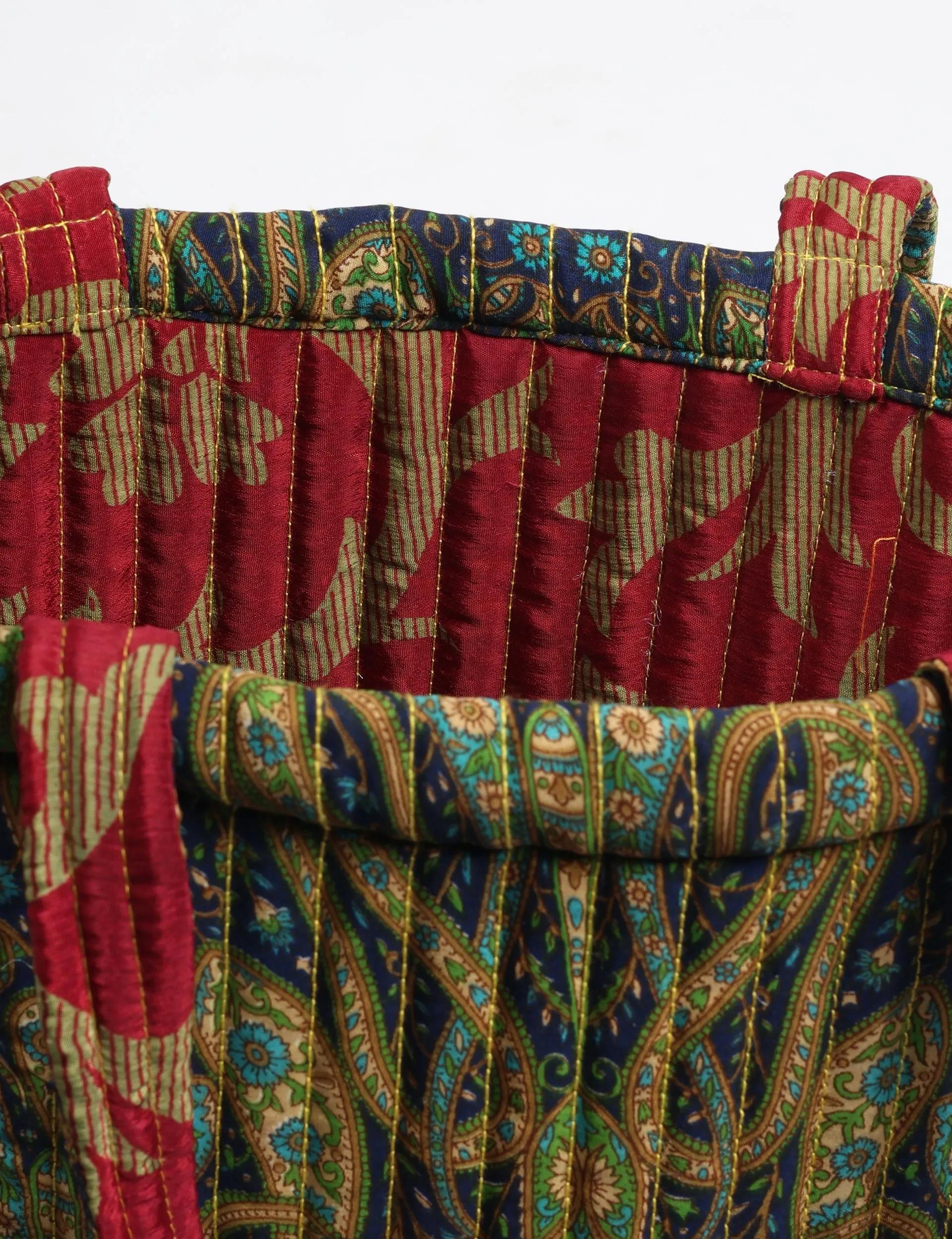 QUILTED SHOPPER BAG