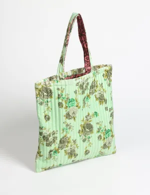 QUILTED SHOPPER BAG