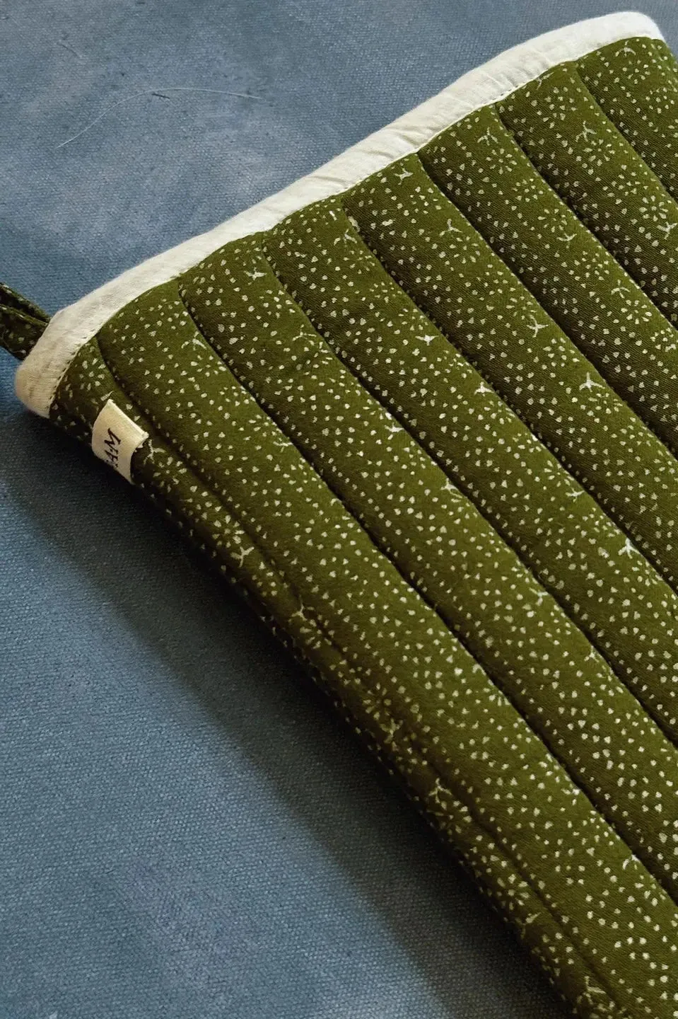 Quilted Stocking, Moss