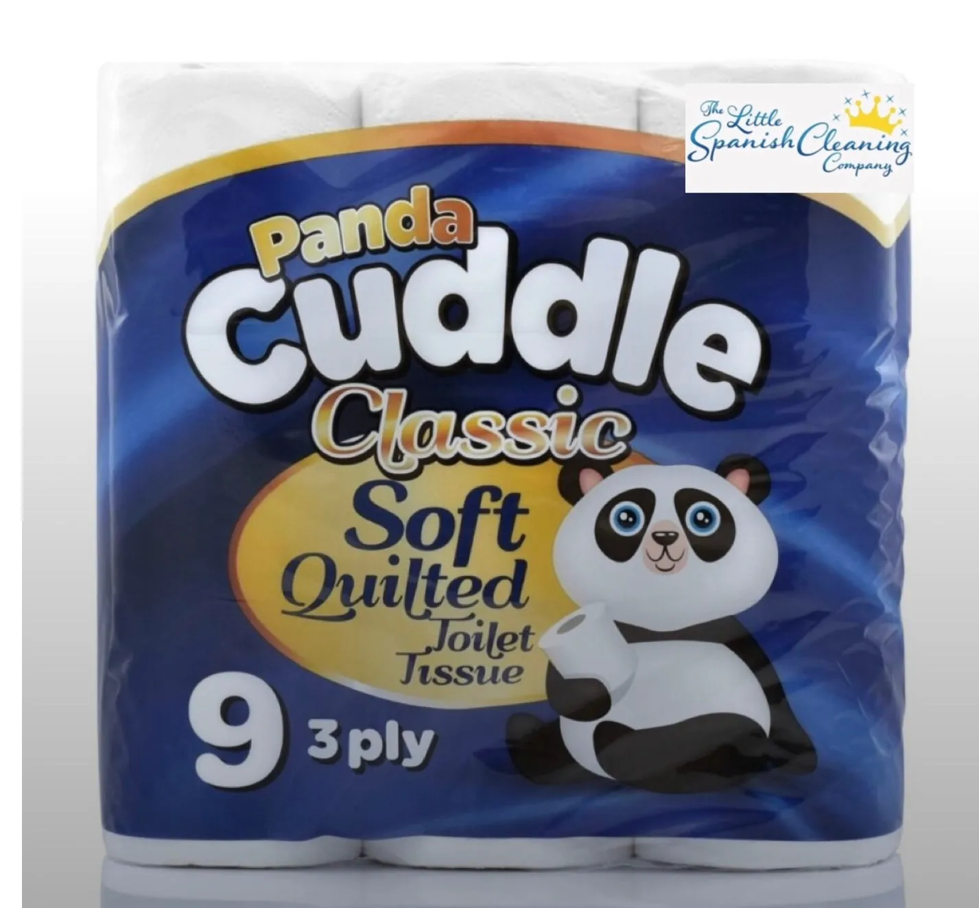 Quilted Toilet Roll Pack of 9 🤍