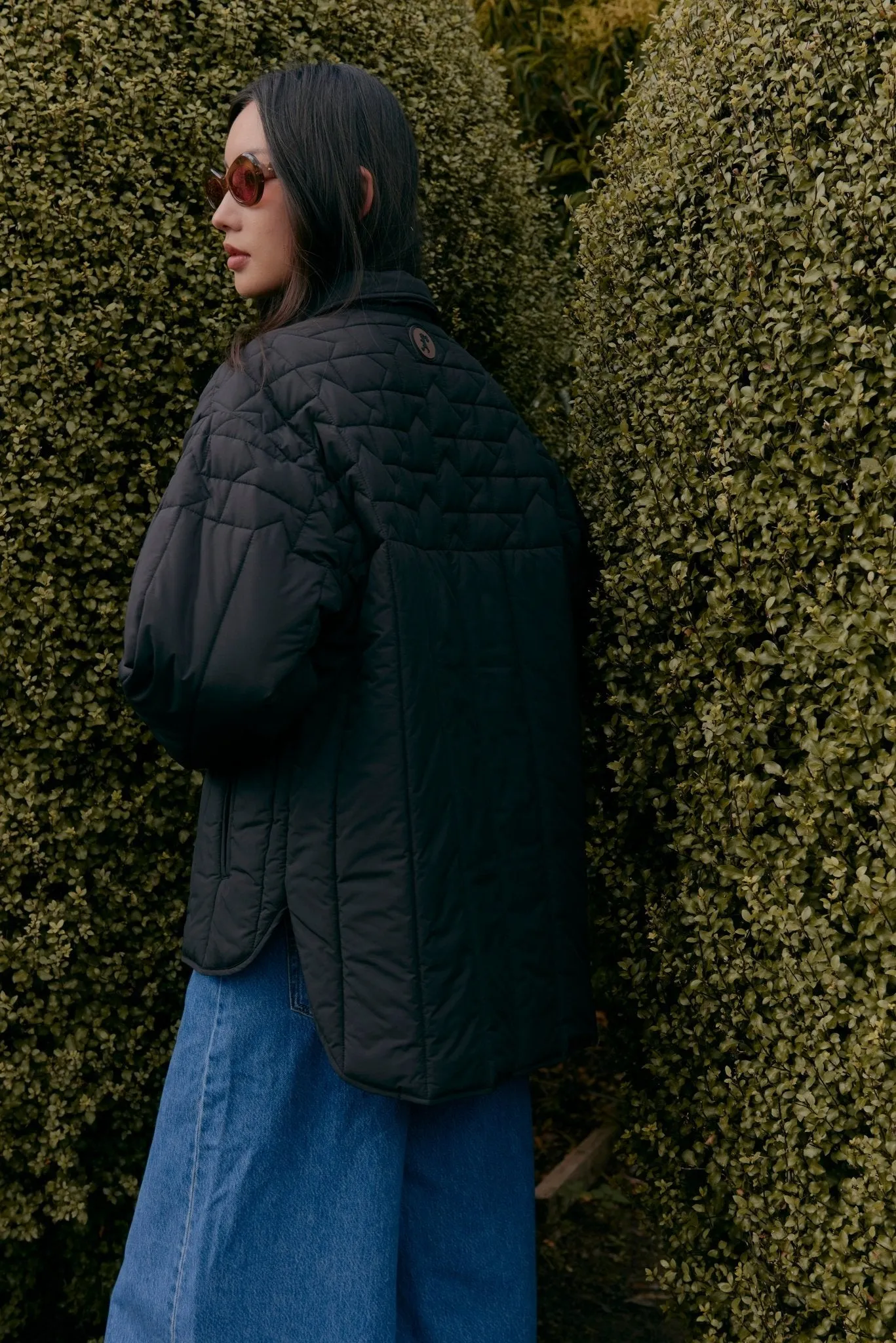 Quilted Voyager Jacket | Black
