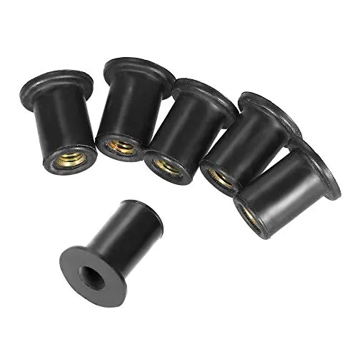 Qunan 6pcs M4/M5/M6 Kayak Rubber Well Nut Fasteners Wellnuts Kayak Acc ories