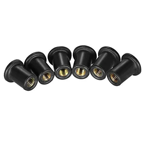 Qunan 6pcs M4/M5/M6 Kayak Rubber Well Nut Fasteners Wellnuts Kayak Acc ories