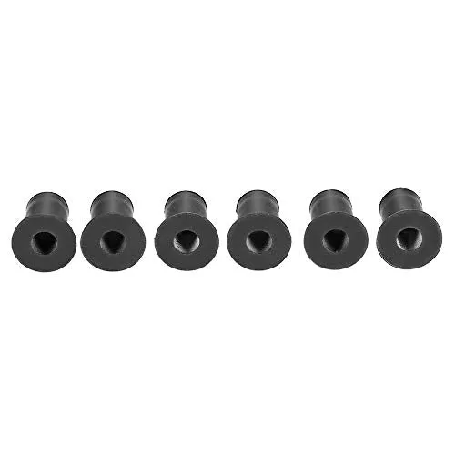 Qunan 6pcs M4/M5/M6 Kayak Rubber Well Nut Fasteners Wellnuts Kayak Acc ories