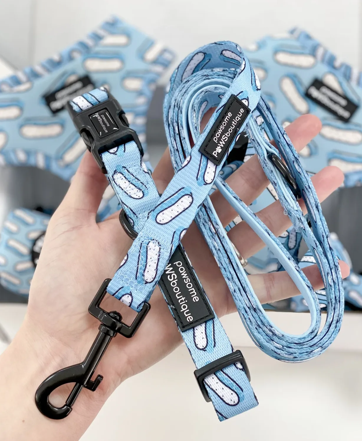 "Hot Dawgs" Leash