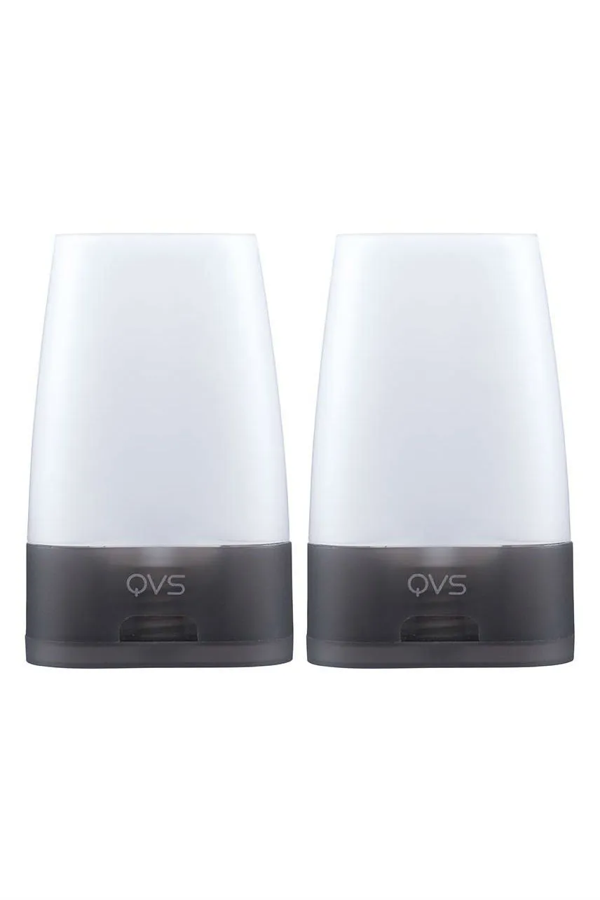 QVS 10-1183 Cosmetic Travel Bottles 50ml 2pack