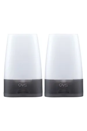 QVS 10-1183 Cosmetic Travel Bottles 50ml 2pack