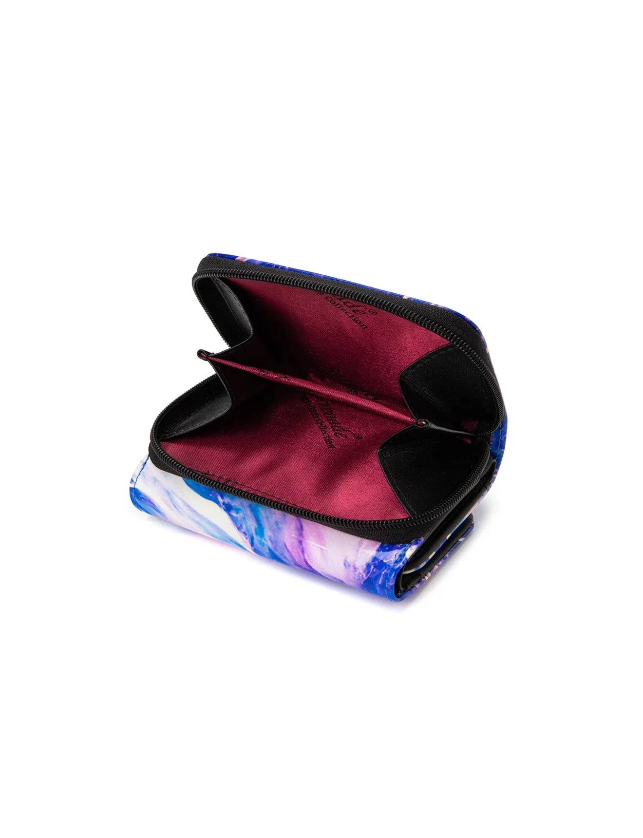 RAE SML PATENT LEATHER WALLET WITH RFID- WSN9603