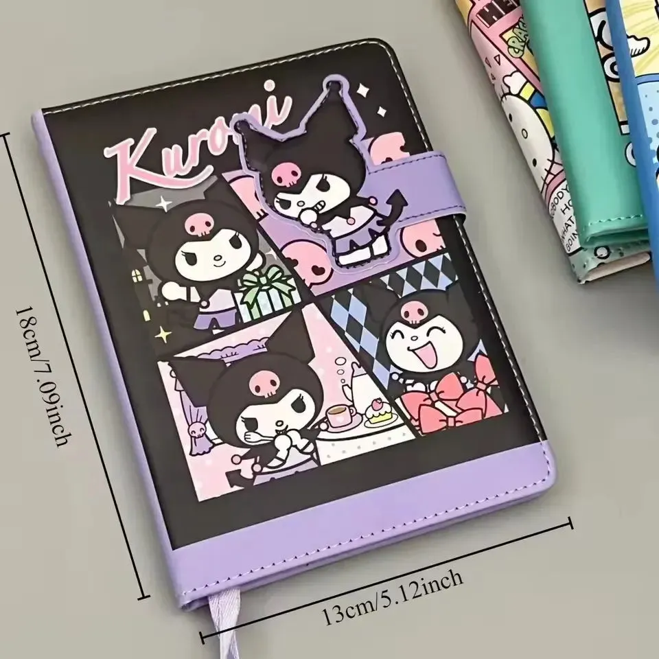 Rebel Lock Kuromi B6 Magnetic Notebook