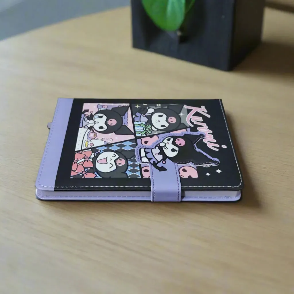 Rebel Lock Kuromi B6 Magnetic Notebook