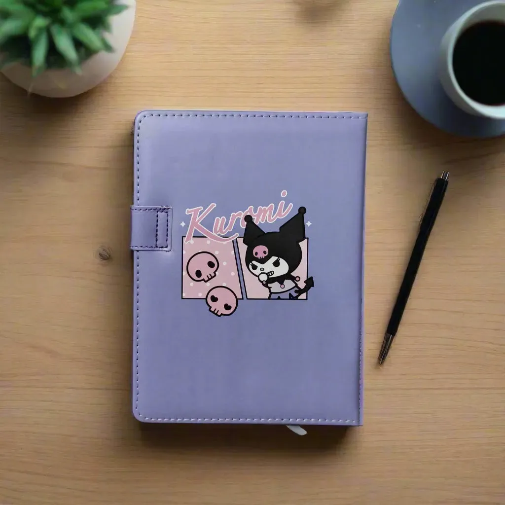 Rebel Lock Kuromi B6 Magnetic Notebook