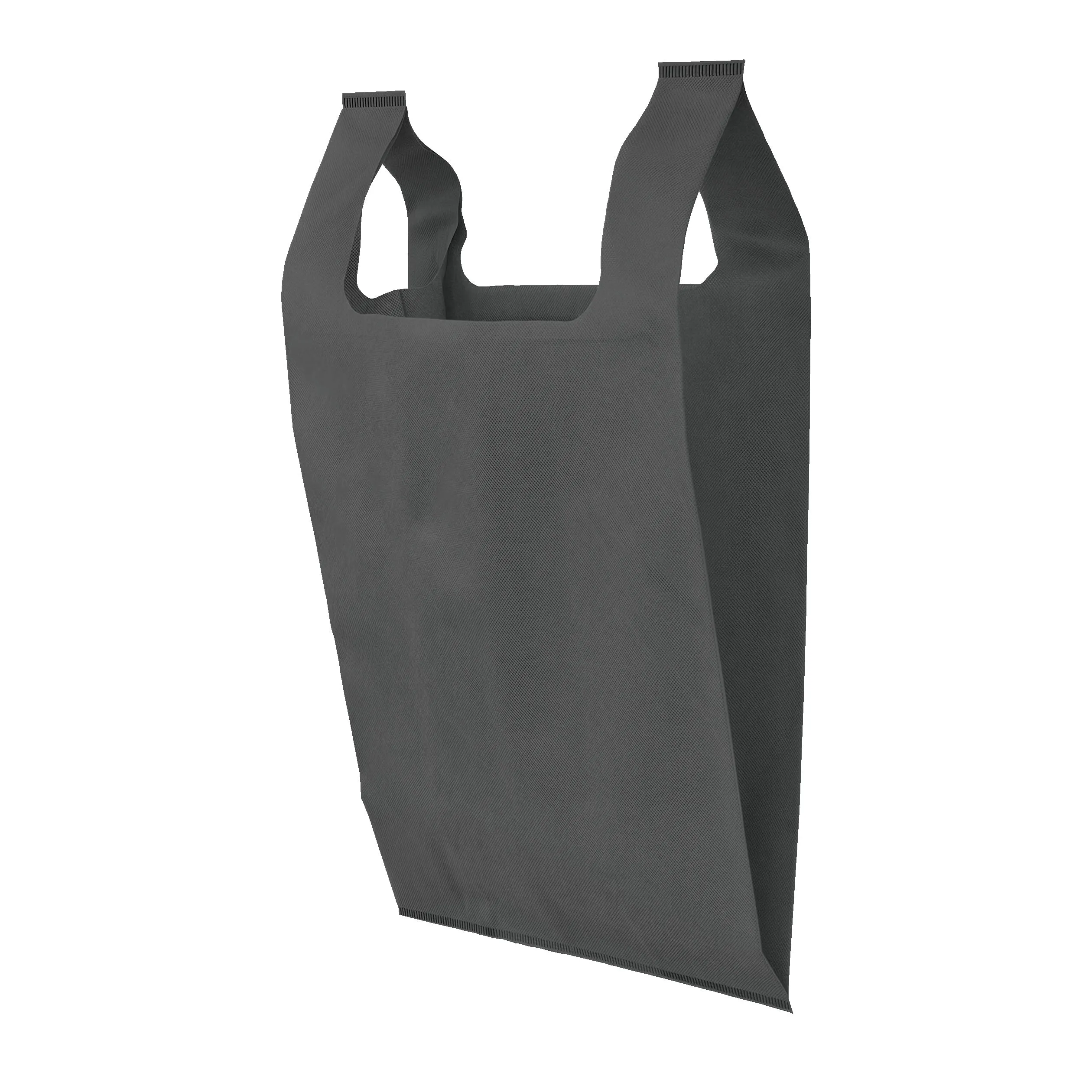 Reusable Non-Woven T-Shirt Bags | 100 Pack