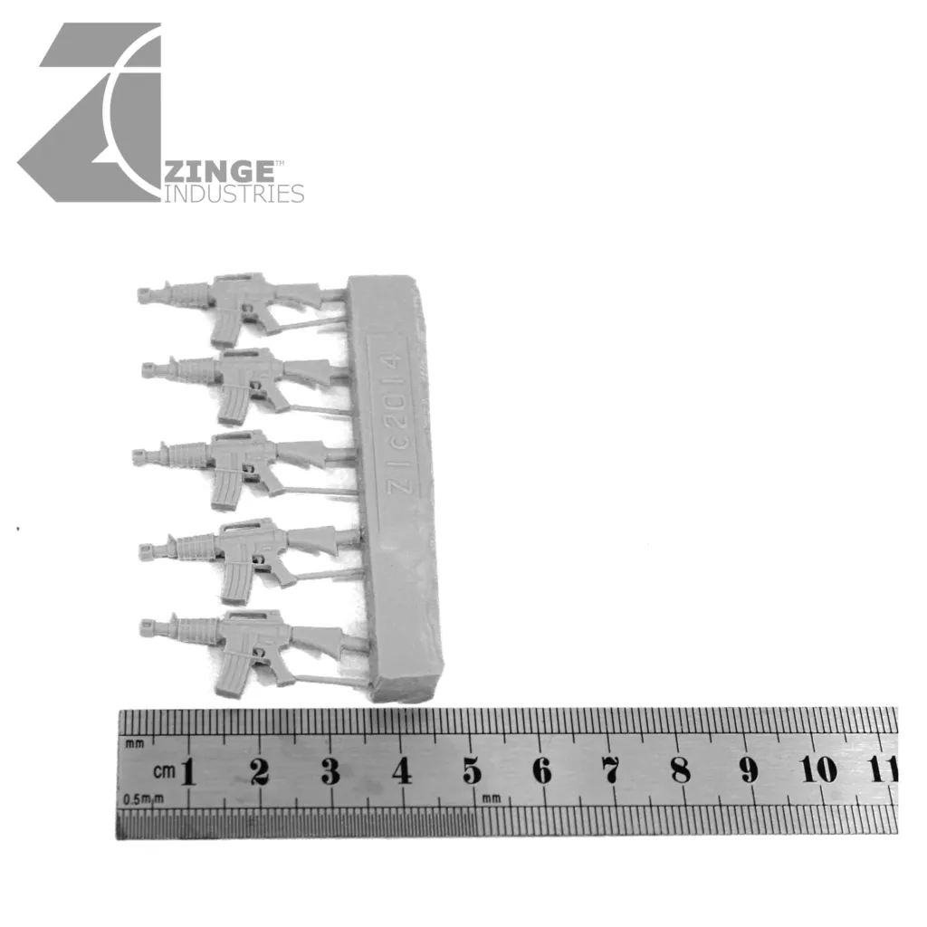 Rifle - Large Mutant (Orc) - M16/M4 X 5 Sprue