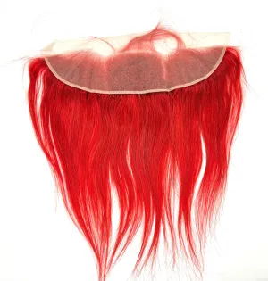 RIO Straight Frontal Ear to Ear 13X4 Red