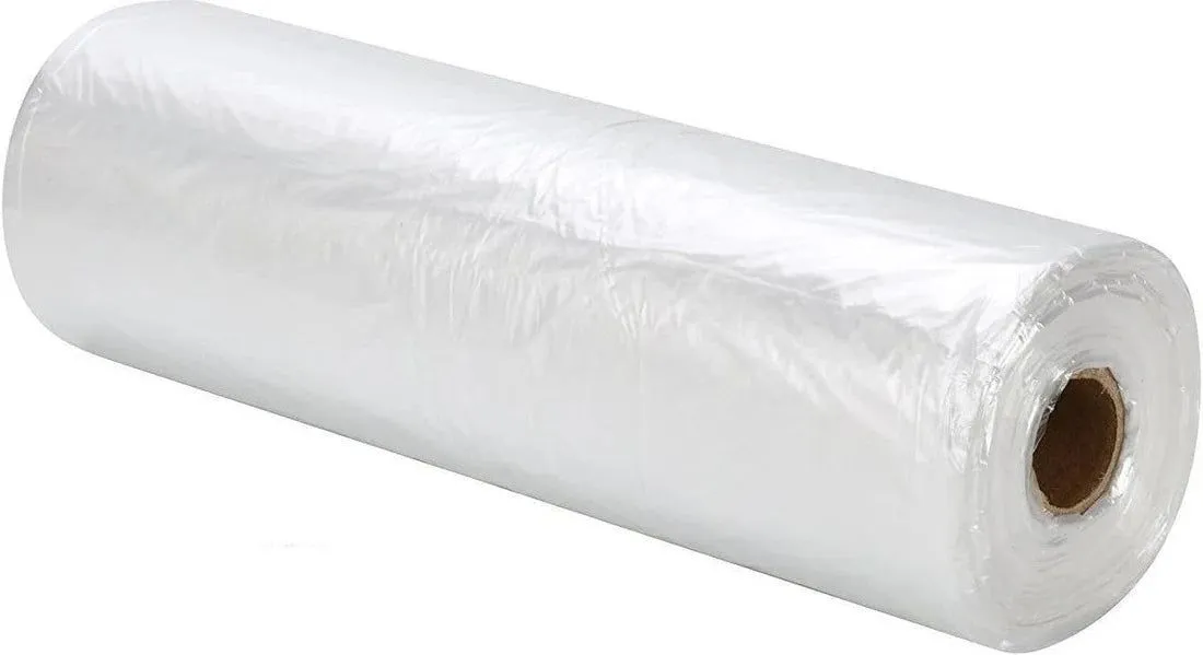 RiteSource - 8" x 12", 13 lb Clear Roll Bags, 2rl/cs - C08123R