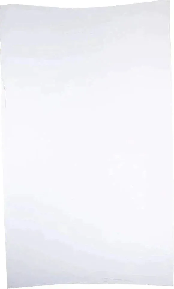 RiteSource - 9 lb, 7 x 3 x 18" White Poly Bags, 500/bx - 0306510
