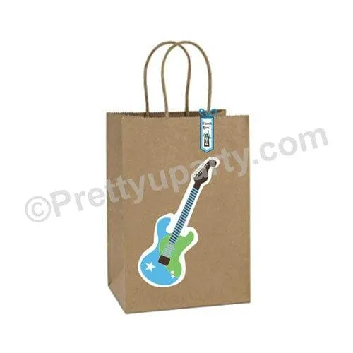 Rockstar Theme Gift Bags - Pack of 10