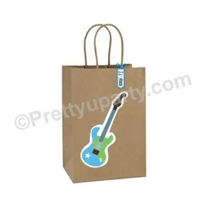 Rockstar Theme Gift Bags - Pack of 10
