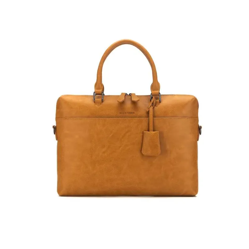 Roma Computer Bag - Tan