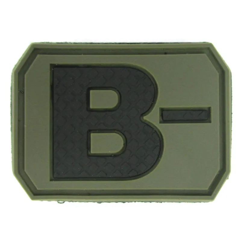 Rubber Blood Type Patch