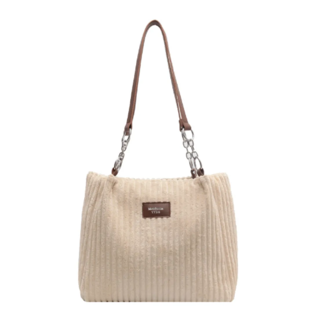Samantha | Cord Shopping Bag