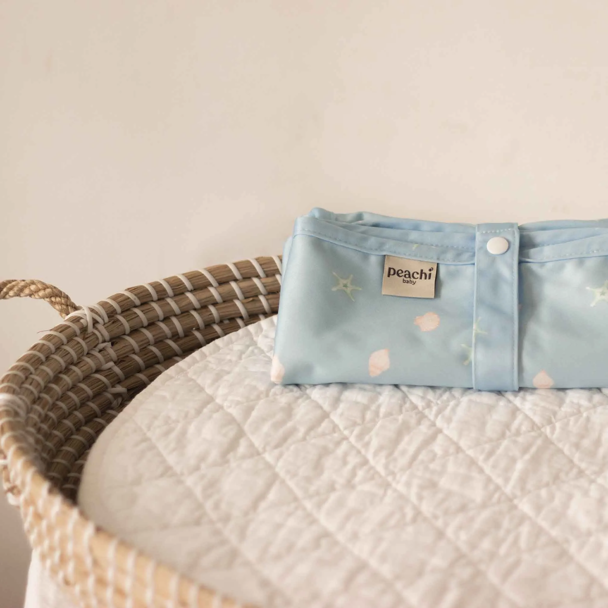 Seashells Travel Changing Mat