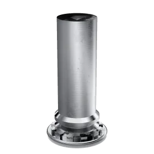 Self-Clinching Pin, 300 Series Stainless Steel, Passivated, 0.281 x 0.500, 100 Pack