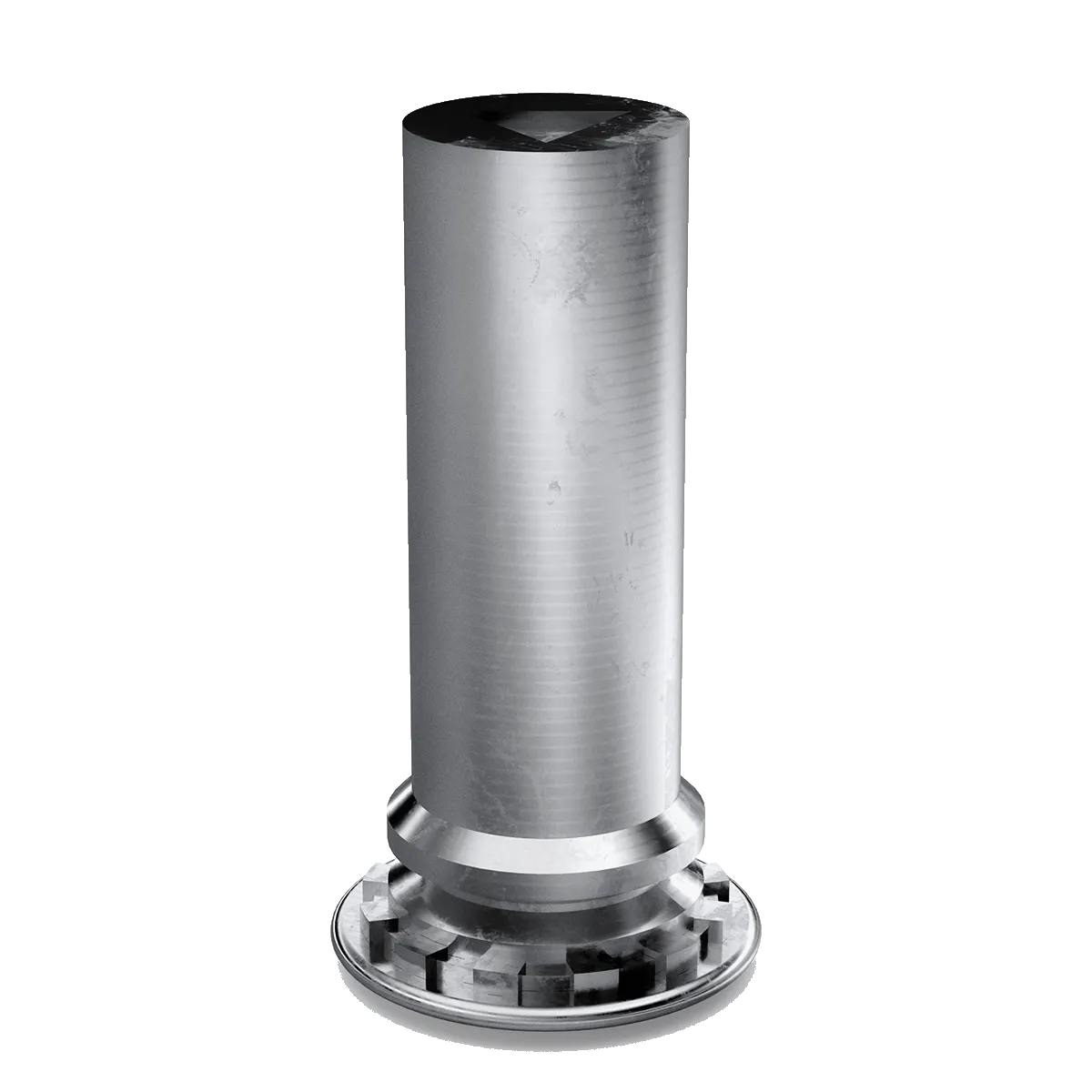 Self-Clinching Pin, 300 Series Stainless Steel, Passivated, 0.281 x 0.500, 100 Pack